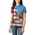 Personalised United States And Australia Women Polo Shirt USA Eagle With Aussie Kangaroo - Wonder Print Shop