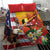 Personalised United States And Papua New Guinea Bedding Set USA Eagle With PNG Bird Of Paradise - Wonder Print Shop
