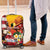 Personalised United States And Papua New Guinea Luggage Cover USA Eagle With PNG Bird Of Paradise - Wonder Print Shop