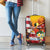 Personalised United States And Papua New Guinea Luggage Cover USA Eagle With PNG Bird Of Paradise - Wonder Print Shop