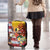Personalised United States And Papua New Guinea Luggage Cover USA Eagle With PNG Bird Of Paradise