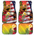 Personalised United States And Hawaii Car Mats USA Eagle With Hawaiian Shark Tattoo - Wonder Print Shop