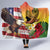 Personalised United States And Hawaii Hooded Blanket USA Eagle With Hawaiian Shark Tattoo