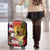 Personalised United States And Hawaii Luggage Cover USA Eagle With Hawaiian Shark Tattoo - Wonder Print Shop