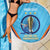 Personalised India Cricket Beach Blanket 2025 Men In Blue 3rd Champions Proud