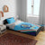 Personalised India Cricket Bedding Set 2025 Men In Blue 3rd Champions Proud