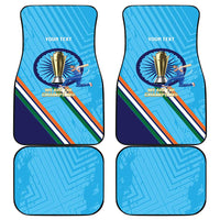 Personalised India Cricket Car Mats 2025 Men In Blue 3rd Champions Proud