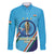 Personalised India Cricket Family Matching Long Sleeve Bodycon Dress and Hawaiian Shirt 2025 Men In Blue 3rd Champions Proud