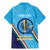 Personalised India Cricket Family Matching Mermaid Dress and Hawaiian Shirt 2025 Men In Blue 3rd Champions Proud