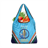 Personalised India Cricket Grocery Bag 2025 Men In Blue 3rd Champions Proud