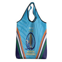 Personalised India Cricket Grocery Bag 2025 Men In Blue 3rd Champions Proud