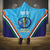 Personalised India Cricket Hooded Blanket 2025 Men In Blue 3rd Champions Proud
