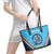 Personalised India Cricket Leather Tote Bag 2025 Men In Blue 3rd Champions Proud