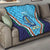 Personalised India Cricket Quilt 2025 Men In Blue 3rd Champions Proud