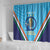 Personalised India Cricket Shower Curtain 2025 Men In Blue 3rd Champions Proud