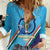 Personalised India Cricket Women Casual Shirt 2025 Men In Blue 3rd Champions Proud