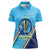 Personalised India Cricket Women Polo Shirt 2025 Men In Blue 3rd Champions Proud