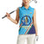Personalised India Cricket Women Sleeveless Polo Shirt 2025 Men In Blue 3rd Champions Proud
