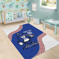 Israel 2026 Baseball Custom Area Rug Go Champions Drip Style