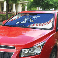 Israel 2026 Baseball Custom Auto Sun Shade Go Champions Drip Style