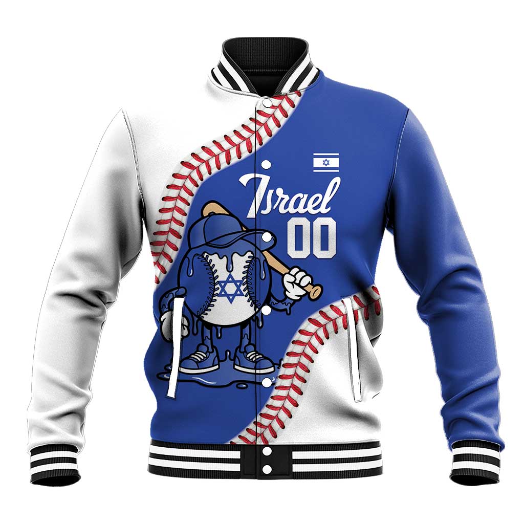 Israel 2026 Baseball Custom Baseball Jacket Go Champions Drip Style