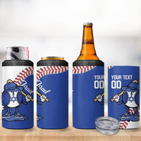 Israel 2026 Baseball Custom 4 in 1 Can Cooler Tumbler Go Champions Drip Style