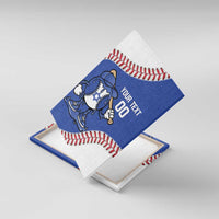 Israel 2026 Baseball Custom Canvas Wall Art Go Champions Drip Style