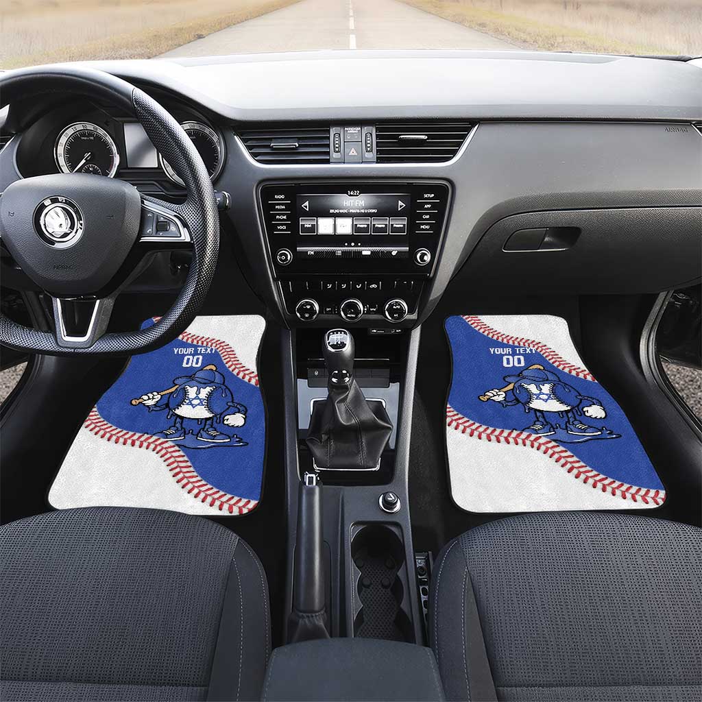 Israel 2026 Baseball Custom Car Mats Go Champions Drip Style