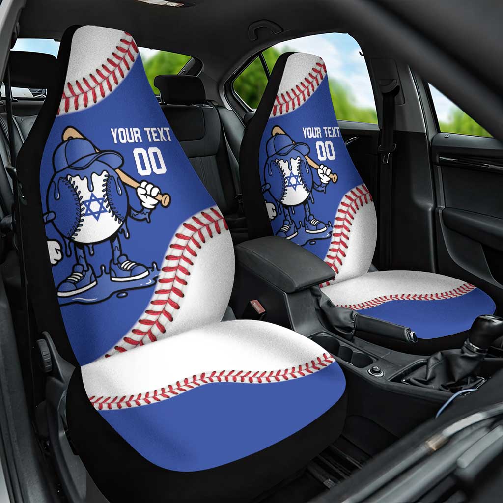 Israel 2026 Baseball Custom Car Seat Cover Go Champions Drip Style