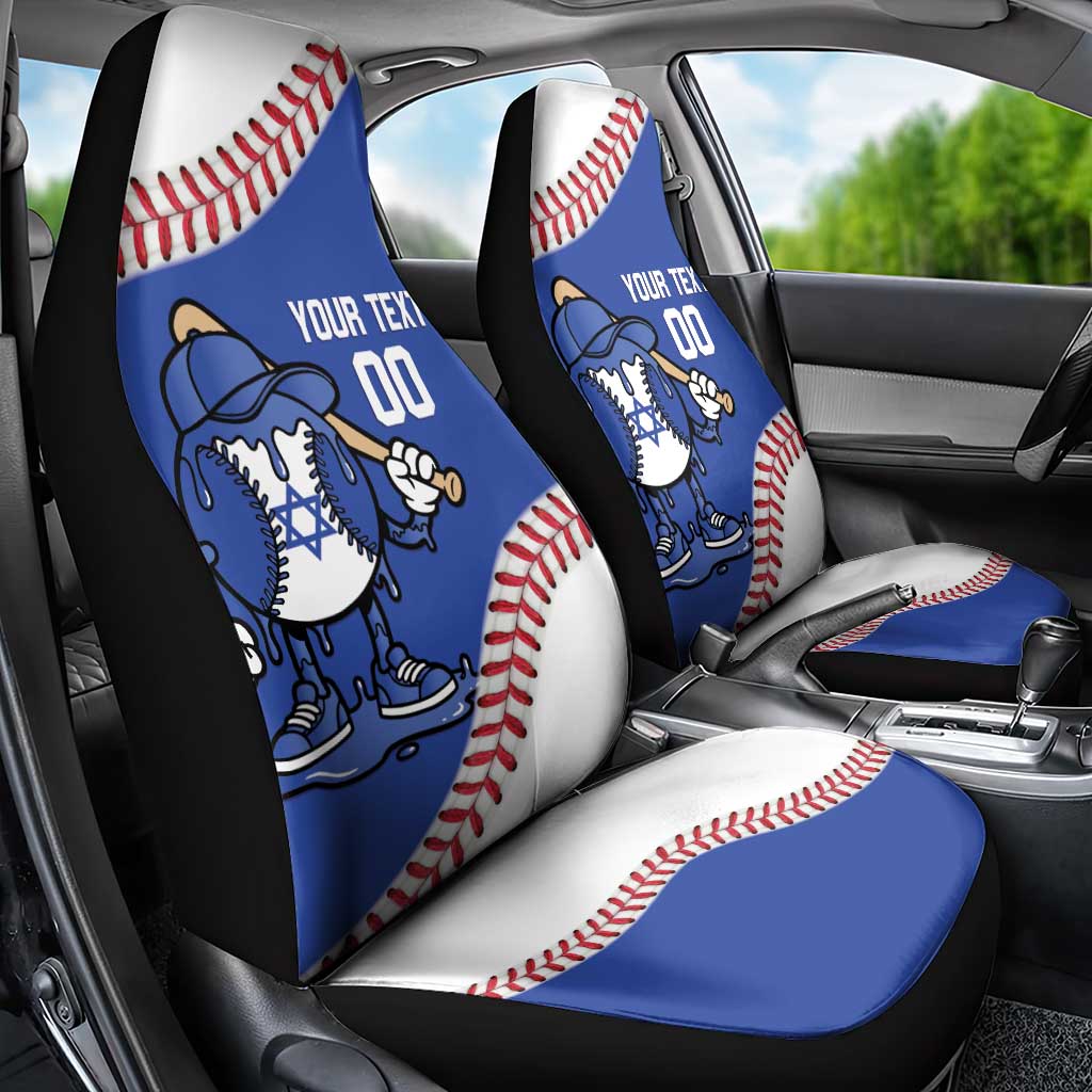 Israel 2026 Baseball Custom Car Seat Cover Go Champions Drip Style
