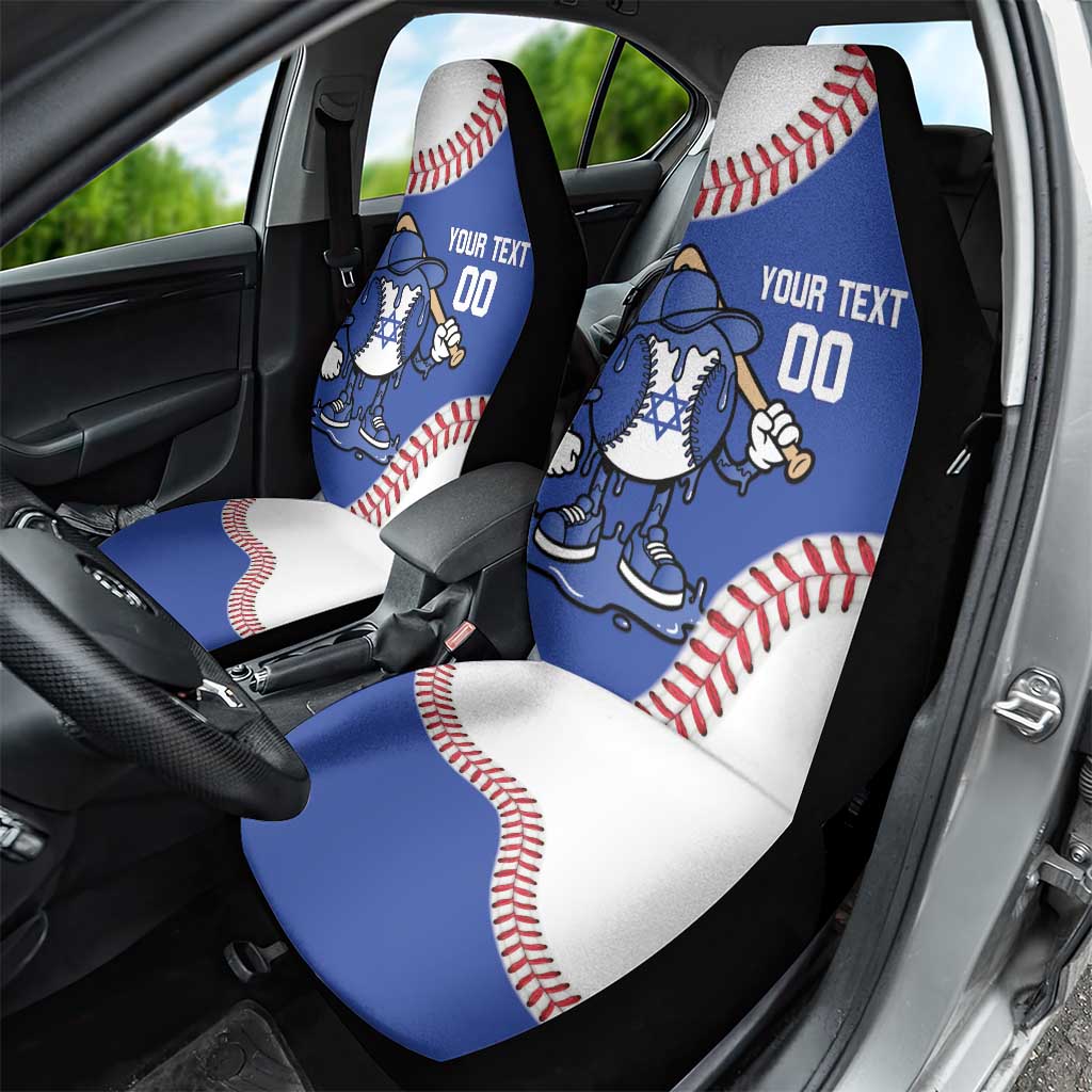Israel 2026 Baseball Custom Car Seat Cover Go Champions Drip Style