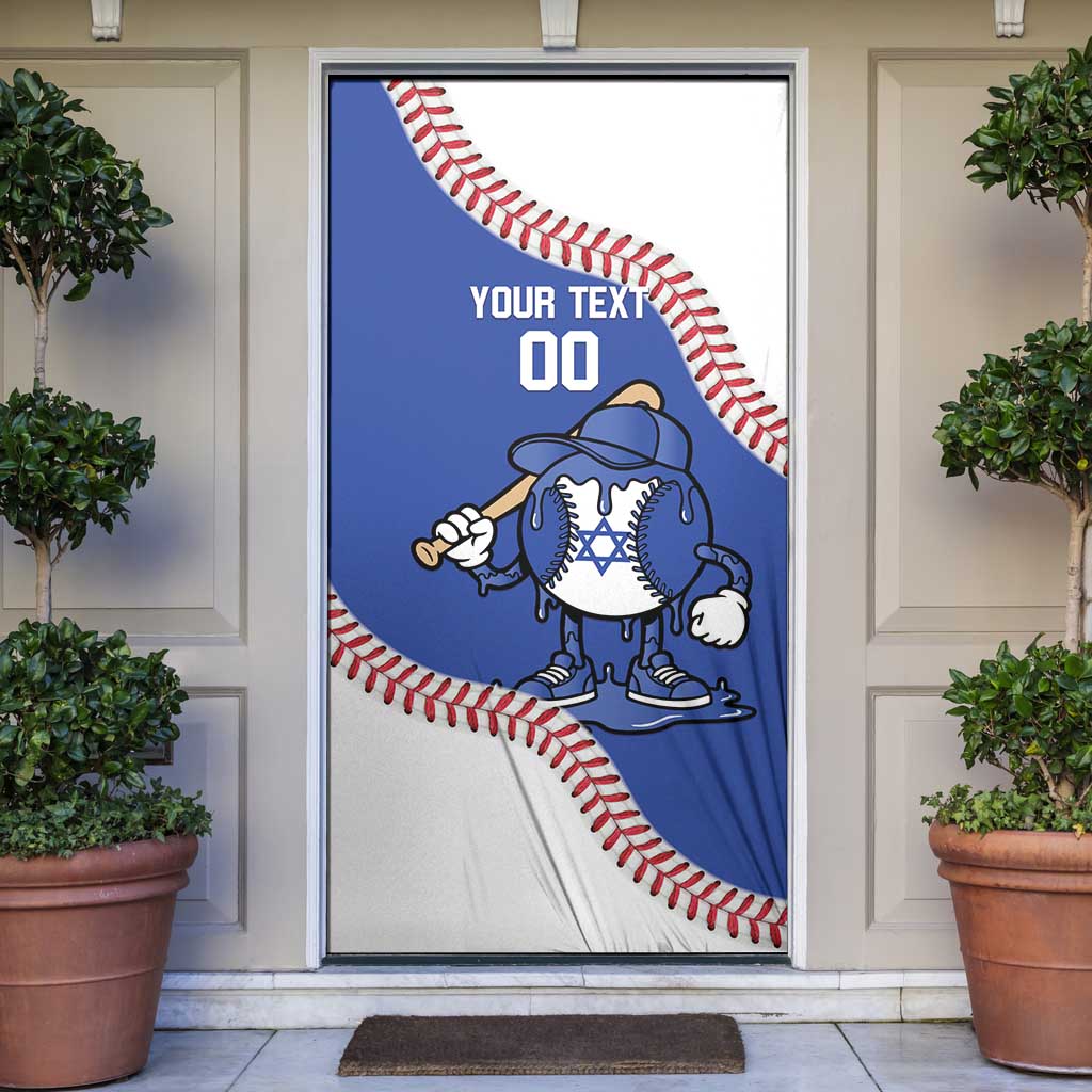 Israel 2026 Baseball Custom Door Cover Go Champions Drip Style
