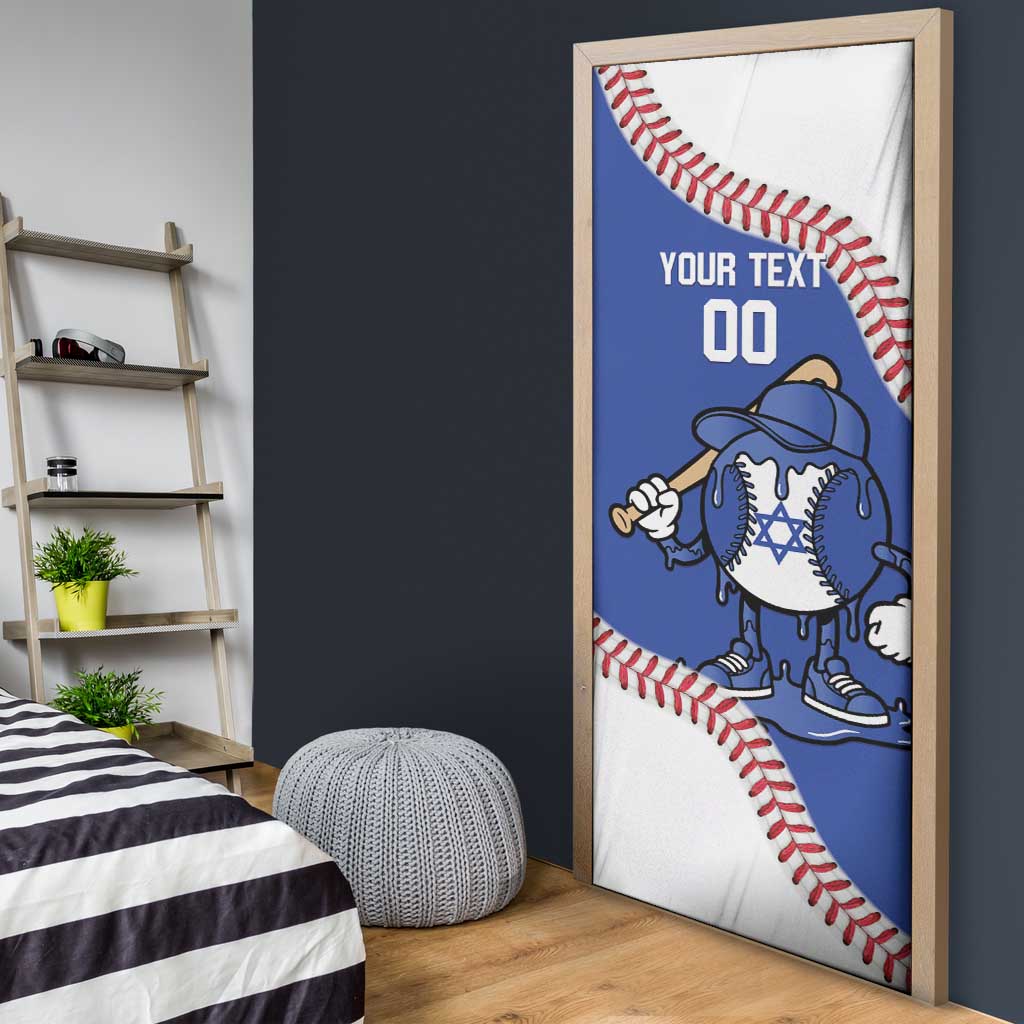 Israel 2026 Baseball Custom Door Cover Go Champions Drip Style
