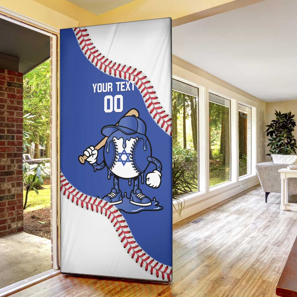 Israel 2026 Baseball Custom Door Cover Go Champions Drip Style