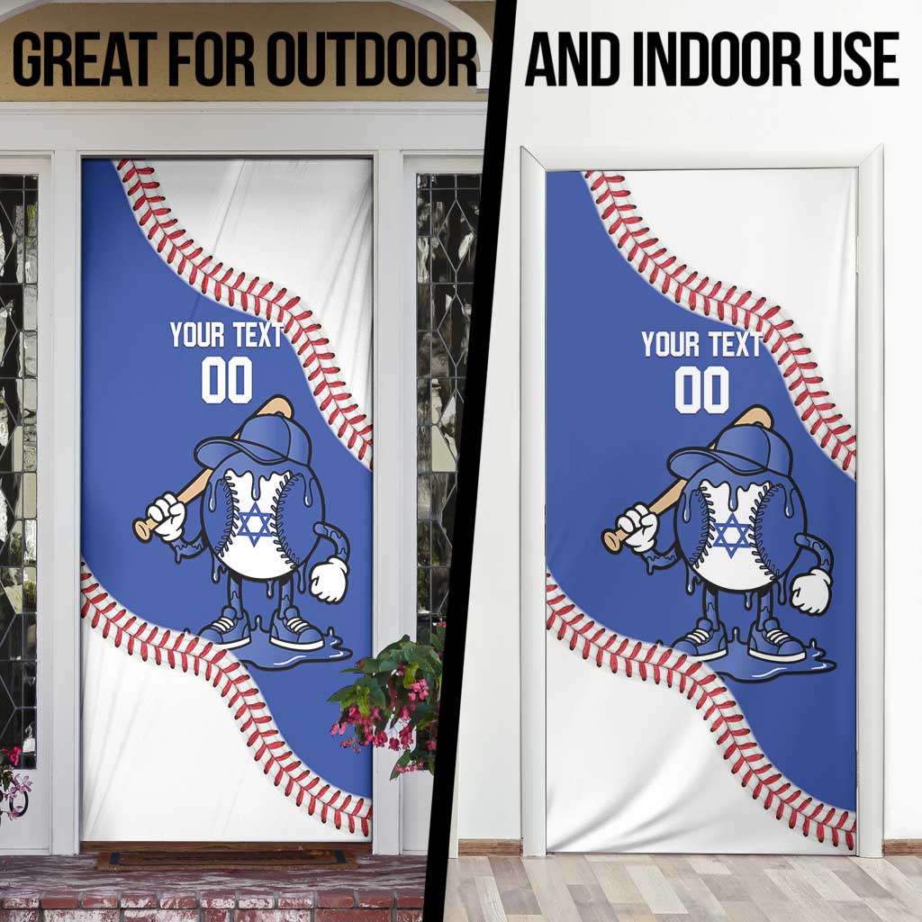 Israel 2026 Baseball Custom Door Cover Go Champions Drip Style