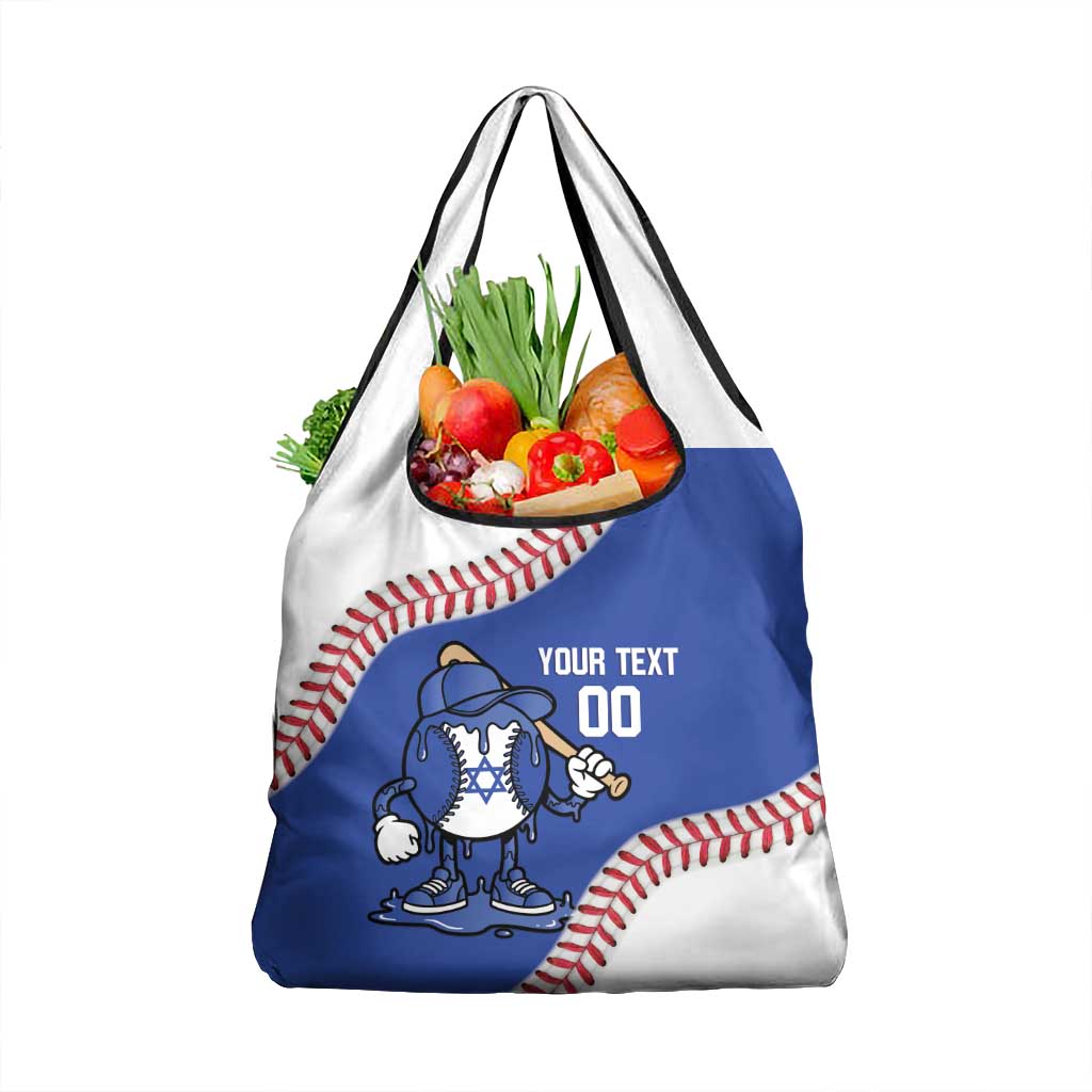 Israel 2026 Baseball Custom Grocery Bag Go Champions Drip Style