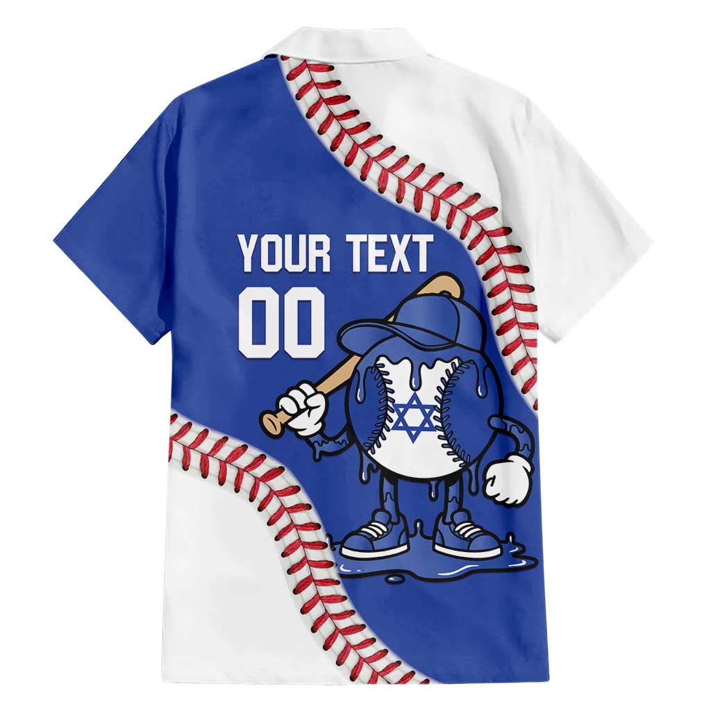Israel 2026 Baseball Custom Hawaiian Shirt Go Champions Drip Style