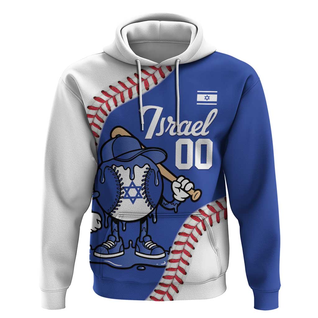 Israel 2026 Baseball Custom Hoodie Go Champions Drip Style