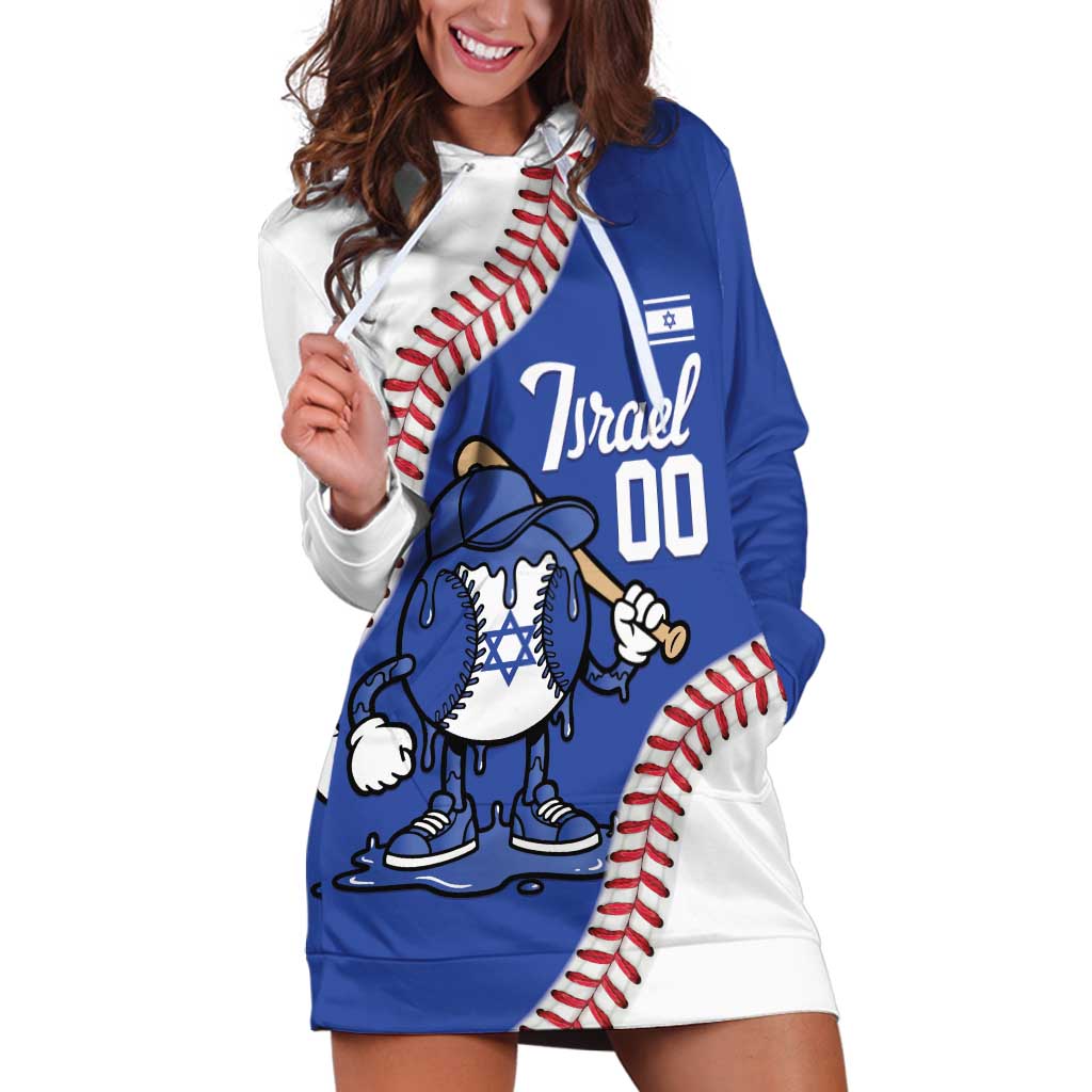 Israel 2026 Baseball Custom Hoodie Dress Go Champions Drip Style