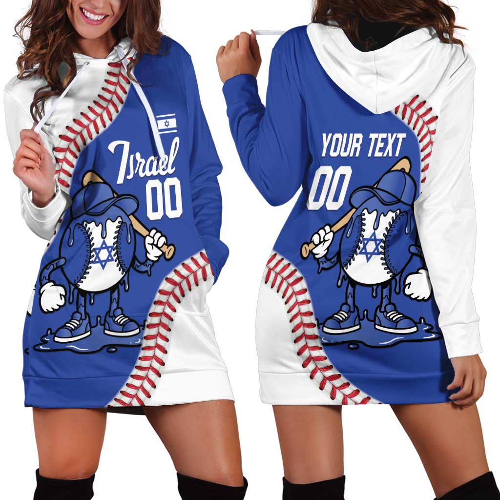 Israel 2026 Baseball Custom Hoodie Dress Go Champions Drip Style