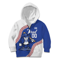 Israel 2026 Baseball Custom Kid Hoodie Go Champions Drip Style