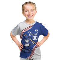 Israel 2026 Baseball Custom Kid T Shirt Go Champions Drip Style