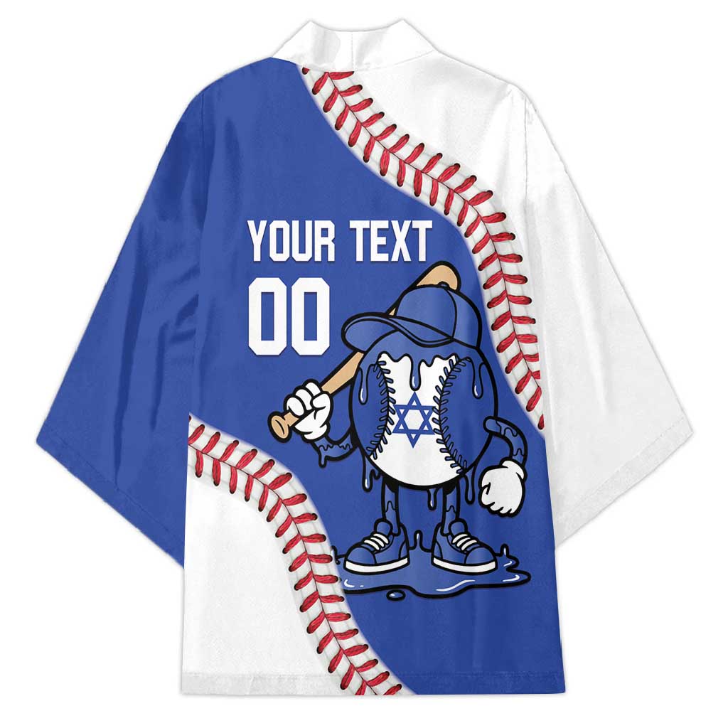 Israel 2026 Baseball Custom Kimono Go Champions Drip Style