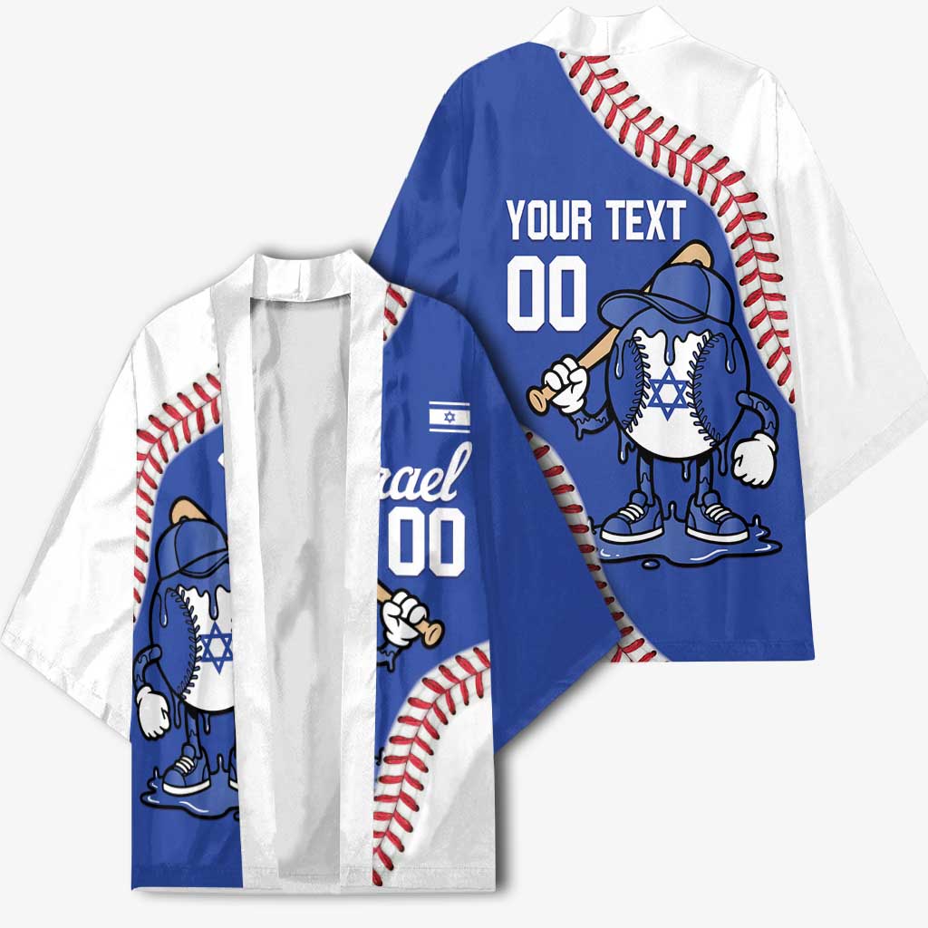 Israel 2026 Baseball Custom Kimono Go Champions Drip Style
