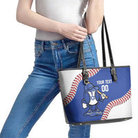 Israel 2026 Baseball Custom Leather Tote Bag Go Champions Drip Style
