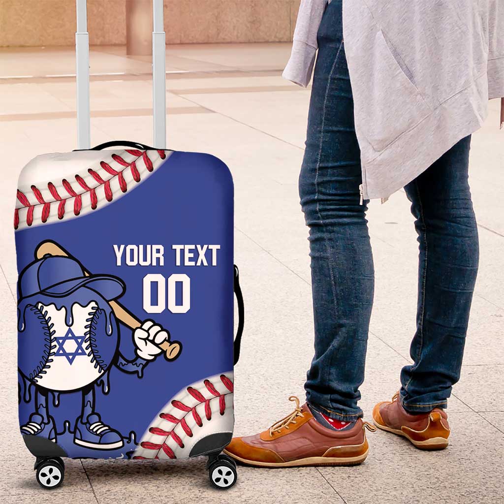 Israel 2026 Baseball Custom Luggage Cover Go Champions Drip Style