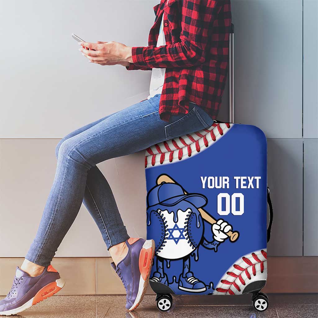 Israel 2026 Baseball Custom Luggage Cover Go Champions Drip Style