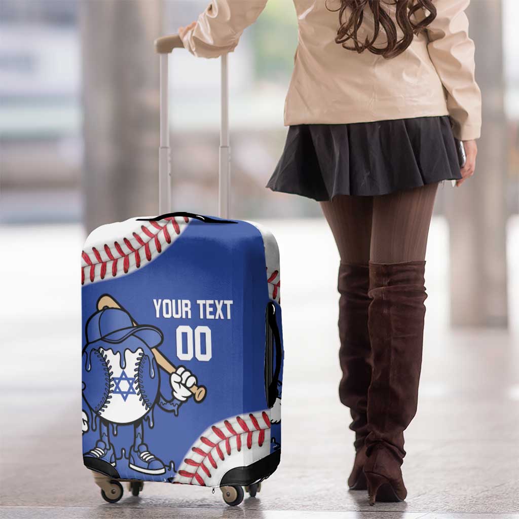 Israel 2026 Baseball Custom Luggage Cover Go Champions Drip Style