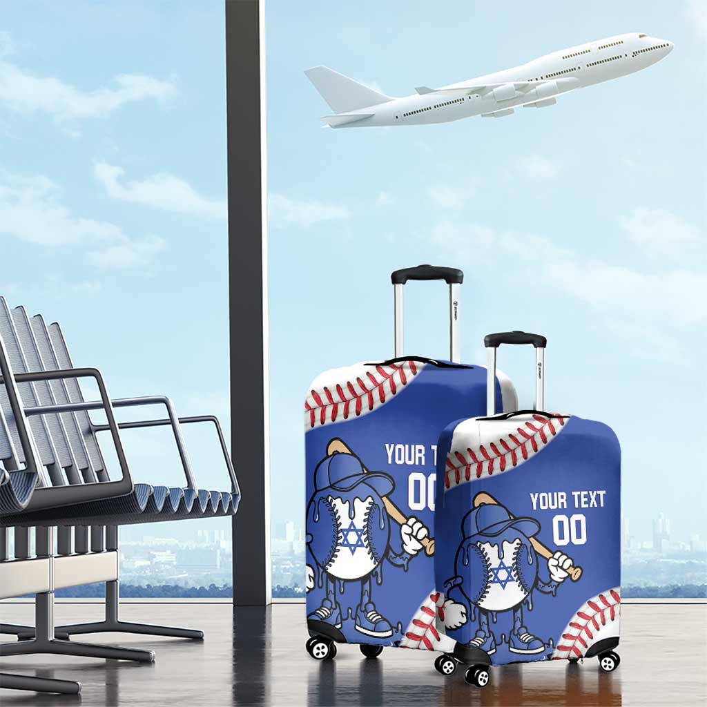 Israel 2026 Baseball Custom Luggage Cover Go Champions Drip Style