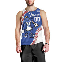 Israel 2026 Baseball Custom Men Tank Top Go Champions Drip Style